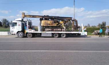 ونش انقاذ معدات ونقل كرفانات 01003170883